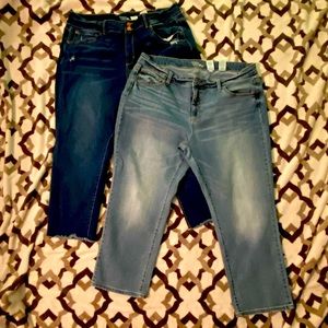 2 Pairs of Time & Tru Jeans